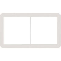 パナソニック Panasonic ワイド21プレート2連接×2 WTC7124W 1個 158-9294（直送品）