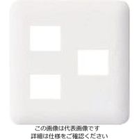 パナソニック Panasonic ワイド21コンセントプレート2コ+1コ用 WTF7073W 1セット(10個) 159-2477（直送品）