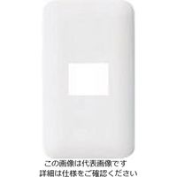 パナソニック Panasonic ワイド21簡易耐火コンセントプレート WTF7701W 1セット(10個) 158-9290（直送品）