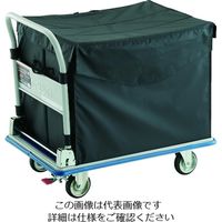 TRUSCO プレス製台車 ドンキーカート 折りたたみ式 CHBハンドトラックボックス付 ストッパー付 915X615 301NS-CHB 1台（直送品）