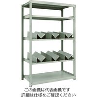 トラスコ中山 TRUSCO スチールラック M2型軽中量棚 1160X600XH1800 缶受X6付 M2-6465-KU6 1台(1個)（直送品）