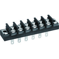 トラスコ中山 TRUSCO 【売切廃番】貫通端子台 300V 12A 6P TOTB-752NS-6P-C 1個 207-5673（直送品）