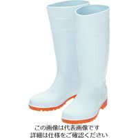 トラスコ中山 TRUSCO 鉄先芯入PVC耐油長靴 26.5CM ホワイト ORSB265-W 1足 207-2554（直送品）