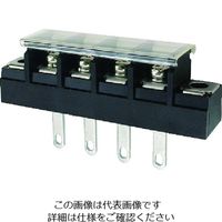 トラスコ中山 TRUSCO 貫通端子台 250V 24A 8P TOTB-762-T-8P-C 1個 207-5680（直送品）