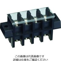 トラスコ中山 TRUSCO 貫通端子台 600V 50A 3P カバー付き TOTB-3013N-3P-C 1個 207-5653（直送品）