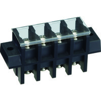 トラスコ中山 TRUSCO 貫通端子台 600V 50A 6P カバー付き TOTB-3013N-6P-C 1個 207-5655（直送品）