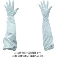 トラスコ中山 TRUSCO 腕カバー付塩ビ薄手手袋 TPGAC-M 1双 206-6093（直送品）