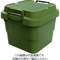 トラスコ中山 TRUSCO トランクカーゴ フラット天板仕様 30L ОD色 ODCF-30 1台 207-3997（直送品）
