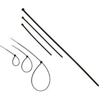 トラスコ中山 TRUSCO 結束バンド(耐候性) 幅8.6mmX450mm 25本入り T-DK450BK 1袋(25本) 207-5957（直送品）