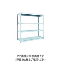 トラスコ中山 TRUSCO TUG型軽量棚100kg単体 1840X624XH1800 4段 TUG100-66L-4 1台(1個)（直送品）