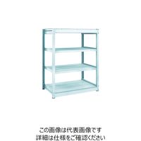 TRUSCO TUG型軽量ボルトレス棚 100kg 単体型 940×624×H1200 4段 TUG100-43L-4 1台(1個)（直送品）