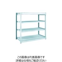 TRUSCO TUG型軽量ボルトレス棚 100kg 単体型 1240×624×H1200 4段 TUG100-44L-4 1台(1個)（直送品）