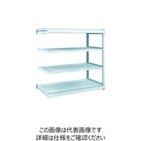 TRUSCO TUG型軽量ボルトレス棚 100kg 連結型 1240×624×H1200 4段 TUG100-44L-4B 1台(1個)（直送品）