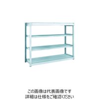 TRUSCO TUG型軽量ボルトレス棚 100kg 単体型 1540×474×H1200 4段 TUG100-45S-4 1台(1個)（直送品）