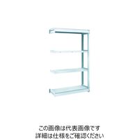 トラスコ中山 TRUSCO TUG型軽量棚100kg連結 940X324XH1500 4段 TUG100-53K-4B 1台(1個)（直送品）