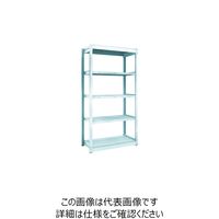 TRUSCO TUG型軽量ボルトレス棚 100kg 単体型 940×474×H1800 5段 TUG100-63S-5 1台(1個)（直送品）