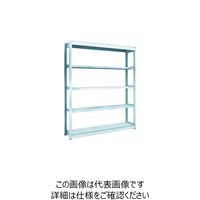 TRUSCO TUG型軽量ボルトレス棚 100kg 単体型 1540×324×H1800 5段 TUG100-65K-5 1台(1個)（直送品）