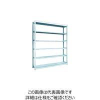 TRUSCO TUG型軽量ボルトレス棚 100kg 単体型 1840×324×H2100 6段 TUG100-76K-6 1台(1個)（直送品）