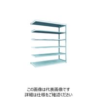 TRUSCO TUG型軽量ボルトレス棚 100kg 連結型 1840×624×H2100 6段 TUG100-76L-6B 1台(1個)（直送品）