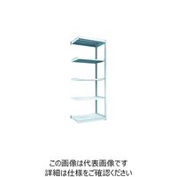 トラスコ中山 TRUSCO TUG型軽量棚100kg連結 940X624XH2400 5段 TUG100-83L-5B 1台(1個)（直送品）