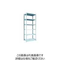 TRUSCO TUG型軽量ボルトレス棚 100kg 単体型 940×624×H2400 6段 TUG100-83L-6 1台(1個)（直送品）