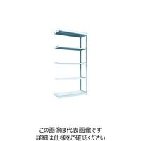 トラスコ中山 TRUSCO TUG型軽量棚100kg連結 1240X474XH2400 5段 TUG100-84S-5B 1台(1個)（直送品）