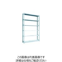 TRUSCO TUG型軽量ボルトレス棚 100kg 単体型 1540×324×H2400 6段 TUG100-85K-6 1台(1個)（直送品）