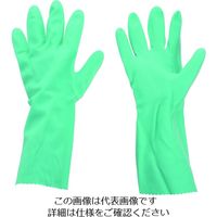 トラスコ中山（TRUSCO） TRUSCO 塩化ビニール手袋厚手 グリーン PVCG54