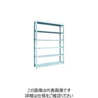 TRUSCO TUG型軽量ボルトレス棚 100kg 単体型 1540×324×H2100 6段 TUG100-75K-6 1台(1個)（直送品）