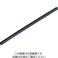 トラスコ中山 TRUSCO 粘着剤付き 自在ブッシュ 30m巻 4.3X4.7 スリットあり 黒 NJB-016-30 1巻 207-4081（直送品）