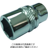 トラスコ中山 TRUSCO SPソケット 6角タイプ 差込角6.35 対辺7MM TSSP2-07S 1個 207-6046（直送品）