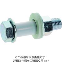 TRUSCO フランジ用ボルトナットセット 絶縁スリーブ・絶縁ワッシャー付 10Kー32A/40A/50A用 ZB10K-32A40A50A 1セット（直送品）