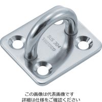 トラスコ中山 TRUSCO アイプレート ステンレス製 4mm 1個入 TIP-4 1個 208-1052（直送品）