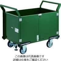 トラスコ中山 TRUSCO 鋼鉄製運搬車 900X600 プレス車輪