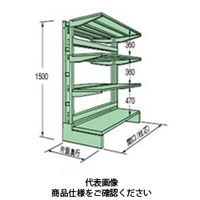扶桑金属工業 中量キャンチラック 250kg/段タイプ MC1518LS04T 1個（直送品）
