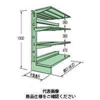 扶桑金属工業 中量キャンチラック 250kg/段タイプ MC1518MS04R 1個（直送品）