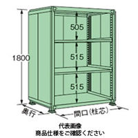 扶桑金属工業 中量デラックスパネルラック 150kg/段タイプ PMS1812M04T 1個（直送品）