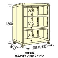 扶桑金属工業 中量デラックスパネルラック 150kg/段タイプ PWS1215M04T 1個（直送品）