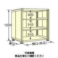 扶桑金属工業 中量デラックスパネルラック 200kg/段タイプ PWE1215L04T 1個（直送品）