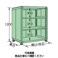 扶桑金属工業 中量デラックスパネルラック 200kg/段タイプ PME1209L04T 1個（直送品）