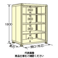扶桑金属工業 中量デラックスパネルラック 200kg/段タイプ PWE1809S05T 1個（直送品）