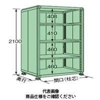 扶桑金属工業 中量デラックスパネルラック 300kg/段タイプ PMG2112K05T 1個（直送品）