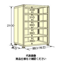 扶桑金属工業 中量デラックスパネルラック 300kg/段タイプ PWG2118M06T 1個（直送品）