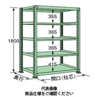 扶桑金属工業 中量ラック 150kg/段タイプ MS1815L05T 1個（直送品）