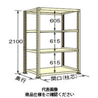 扶桑金属工業 中量ラック 150kg/段タイプ WS2109L04T 1個（直送品）