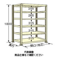 扶桑金属工業 中量ラック 150kg/段タイプ WS1815S06T 1個（直送品）