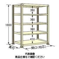 扶桑金属工業 中量ラック 200kg/段タイプ WE1815M05T 1個（直送品）