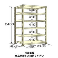扶桑金属工業 中量ラック 200kg/段タイプ WE2415L06T 1個（直送品）