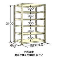 扶桑金属工業 中量ラック 250kg/段タイプ WL2115J06T 1個（直送品）
