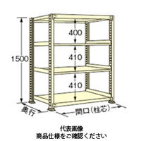 扶桑金属工業 中量ラック 250kg/段タイプ WL1518L04T 1個（直送品）